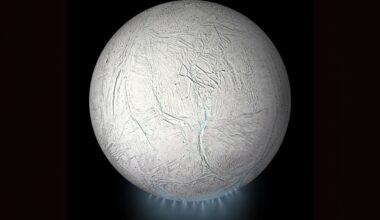 Tiny moon Enceladus triggers giant magnetic storms around Saturn