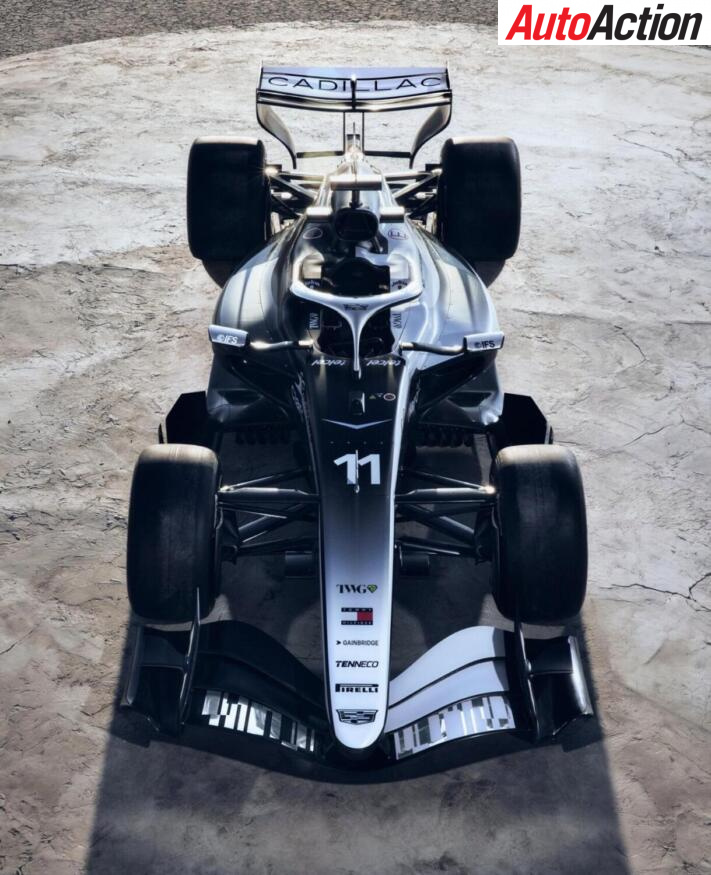 Cadillac F1 livery