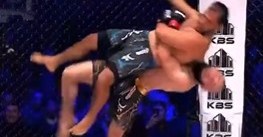 Video! Undefeated Russian fighter hits insane walk-off suplex knockout