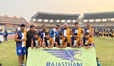 Rajasthan Eagles make history at the AFL India National Championships