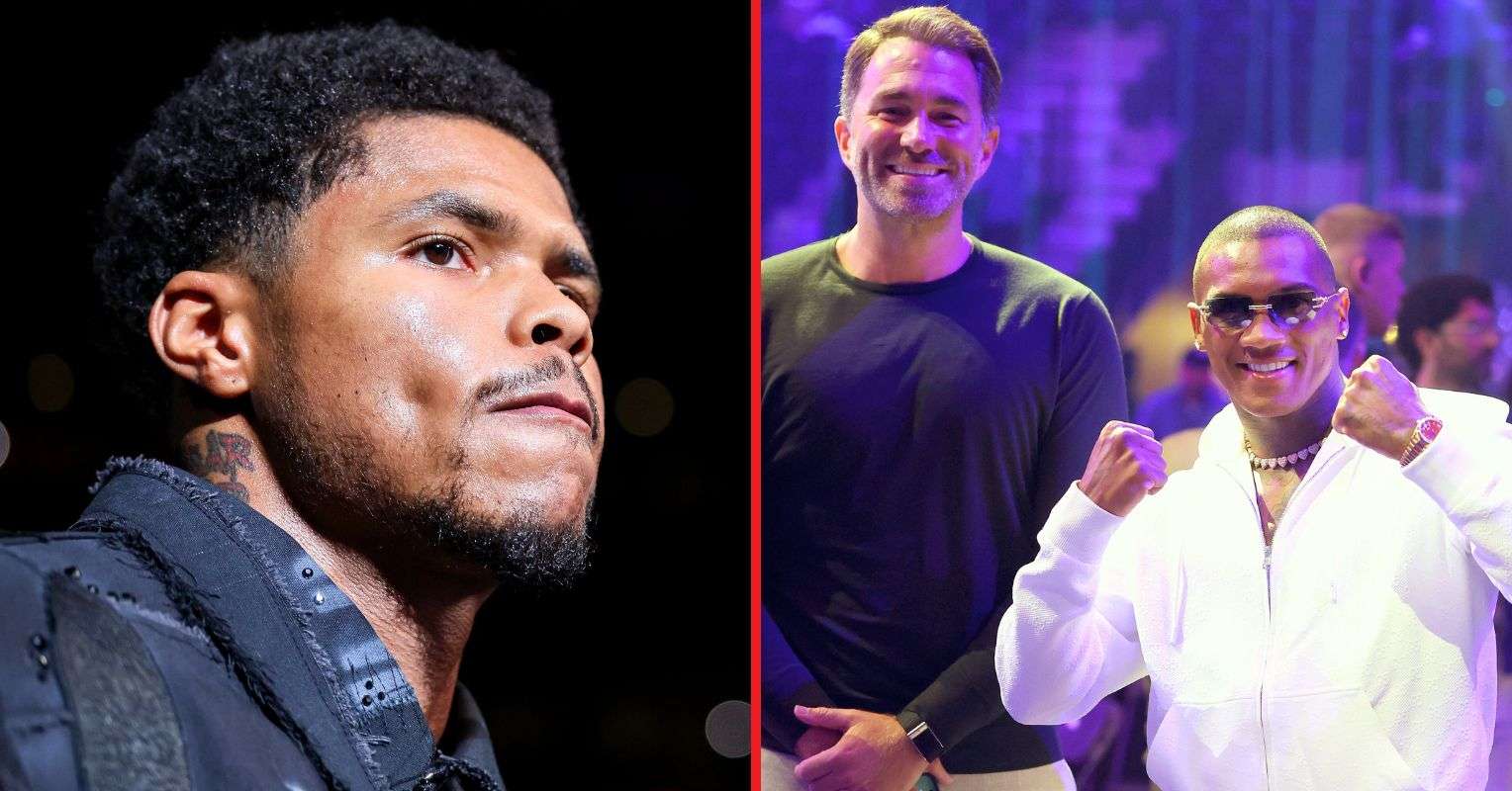 Eddie Hearn rates Conor Benn’s chances against Shakur Stevenson