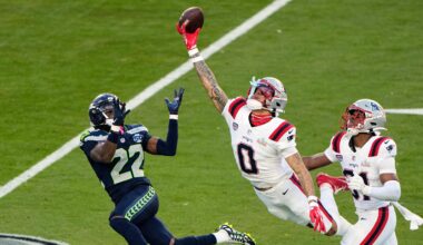 Patriots' Christian Gonzalez Wows NFL Fans With Incredible Super Bowl 60 Play vs. Seahawks on Video