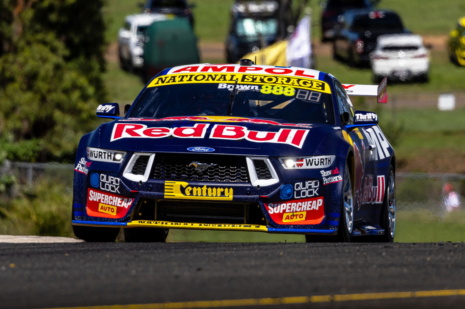 Will Brown fastest, slow start for Toyotas at Sydney test