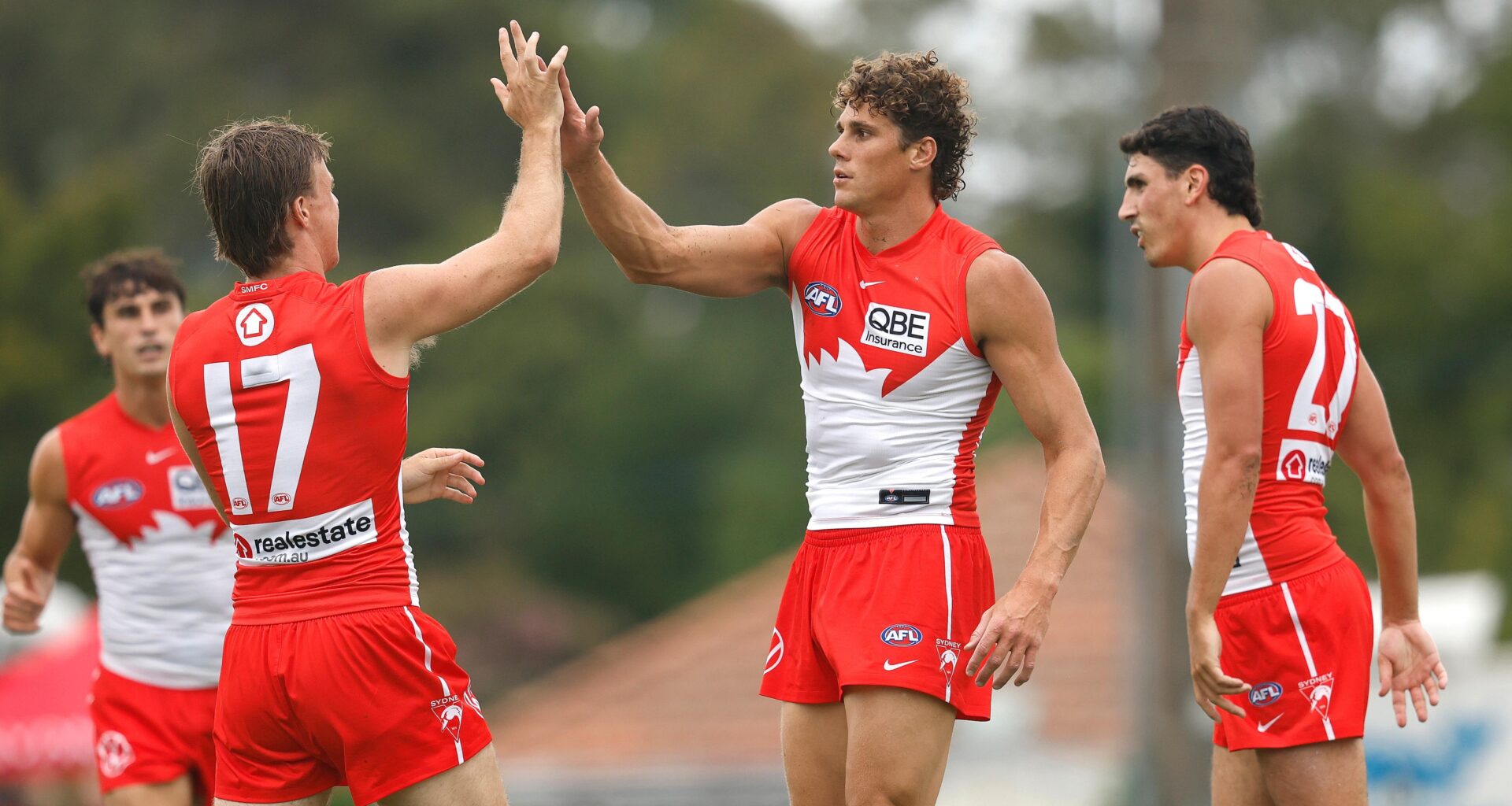 Sodden Swans too strong for Giants, scare for star mid