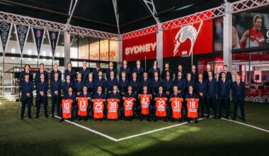 Sydney Swans launch 2026 season at Guernsey Presentation night