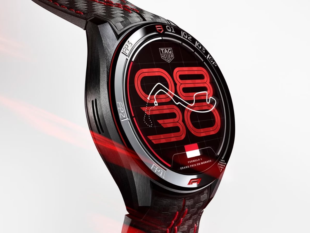 TAG Heuer's New Connected E5 Will Track the Entire F1 Season Live