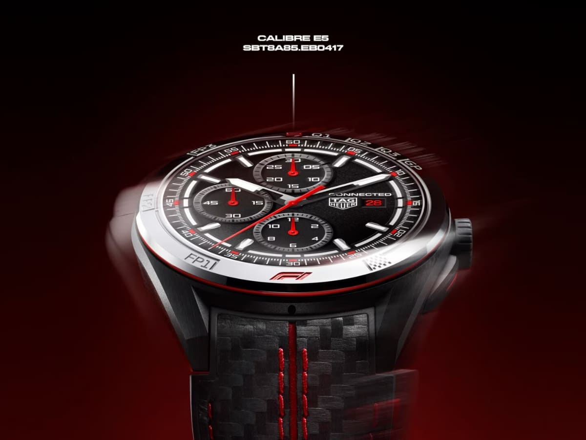 Tag heuer connected calibre e5 x formula 1 edition 2