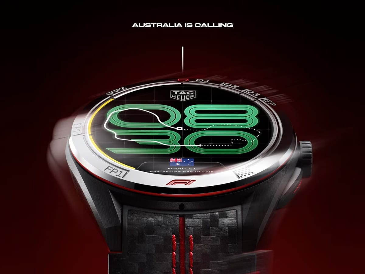 Tag heuer connected calibre e5 x formula 1 edition 3