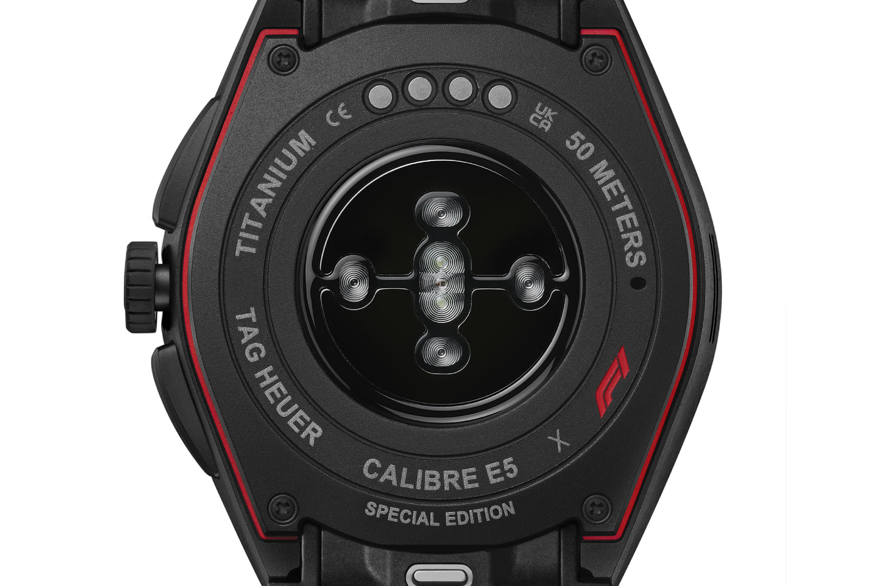 TAG Heuer Connected F1 caseback