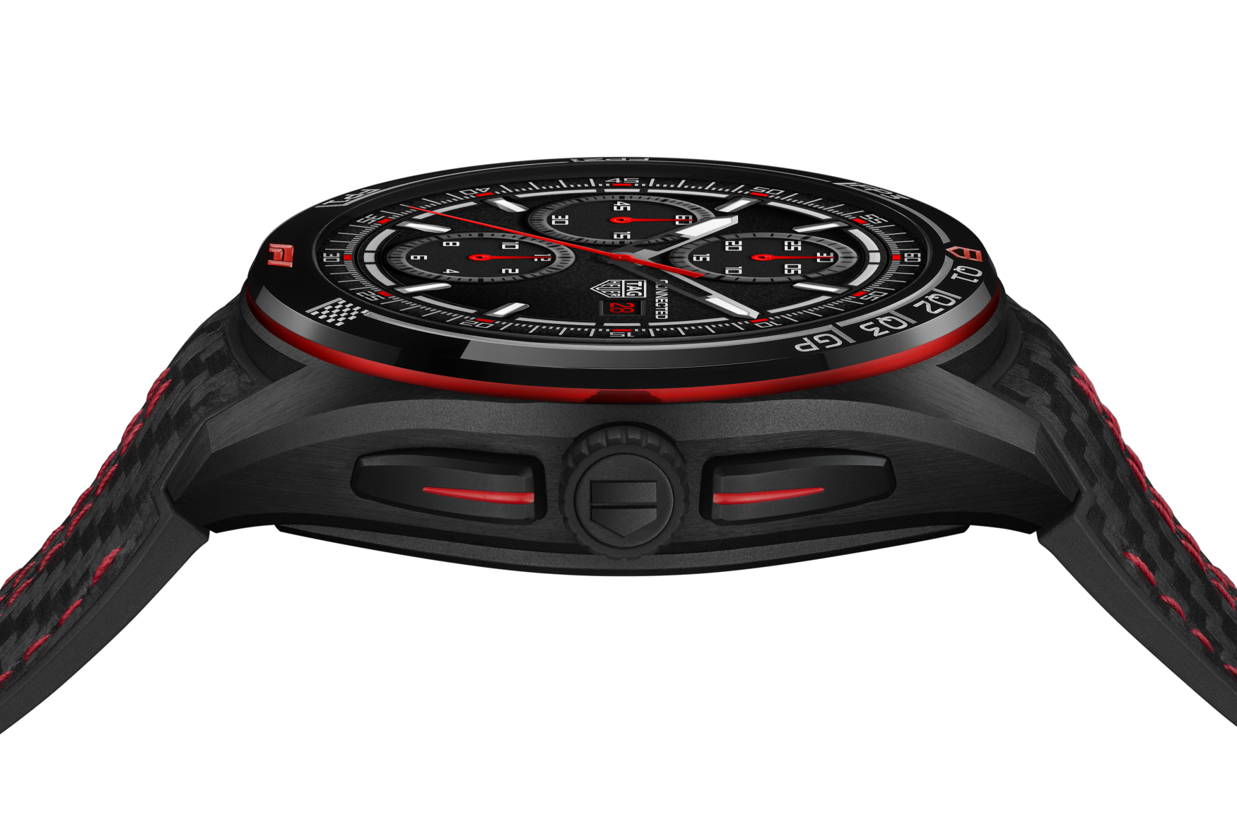 TAG Heuer Connected F1 side