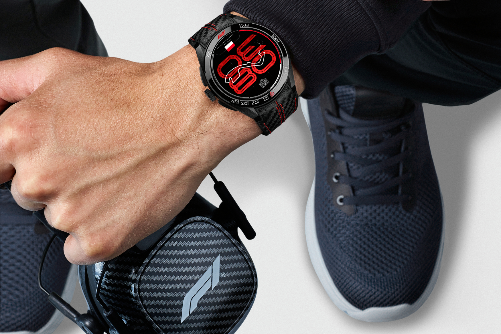 TAG Heuer Connected F1 wristshot