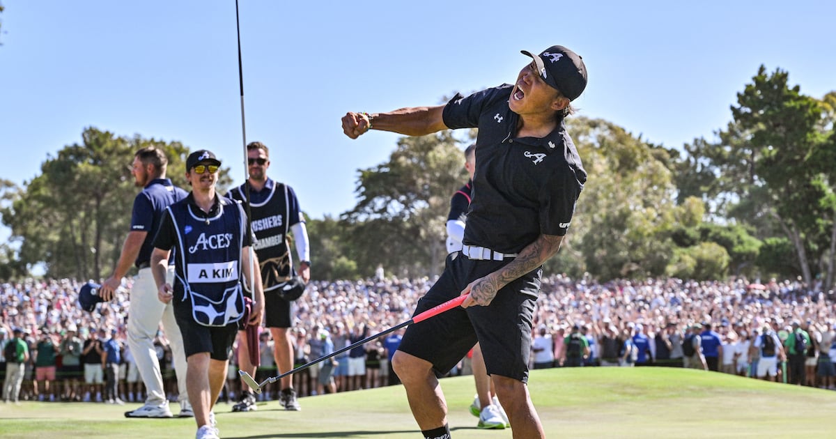 Anthony Kim completes stunning comeback from golfing obscurity to win LIV Golf Adelaide – The Irish Times