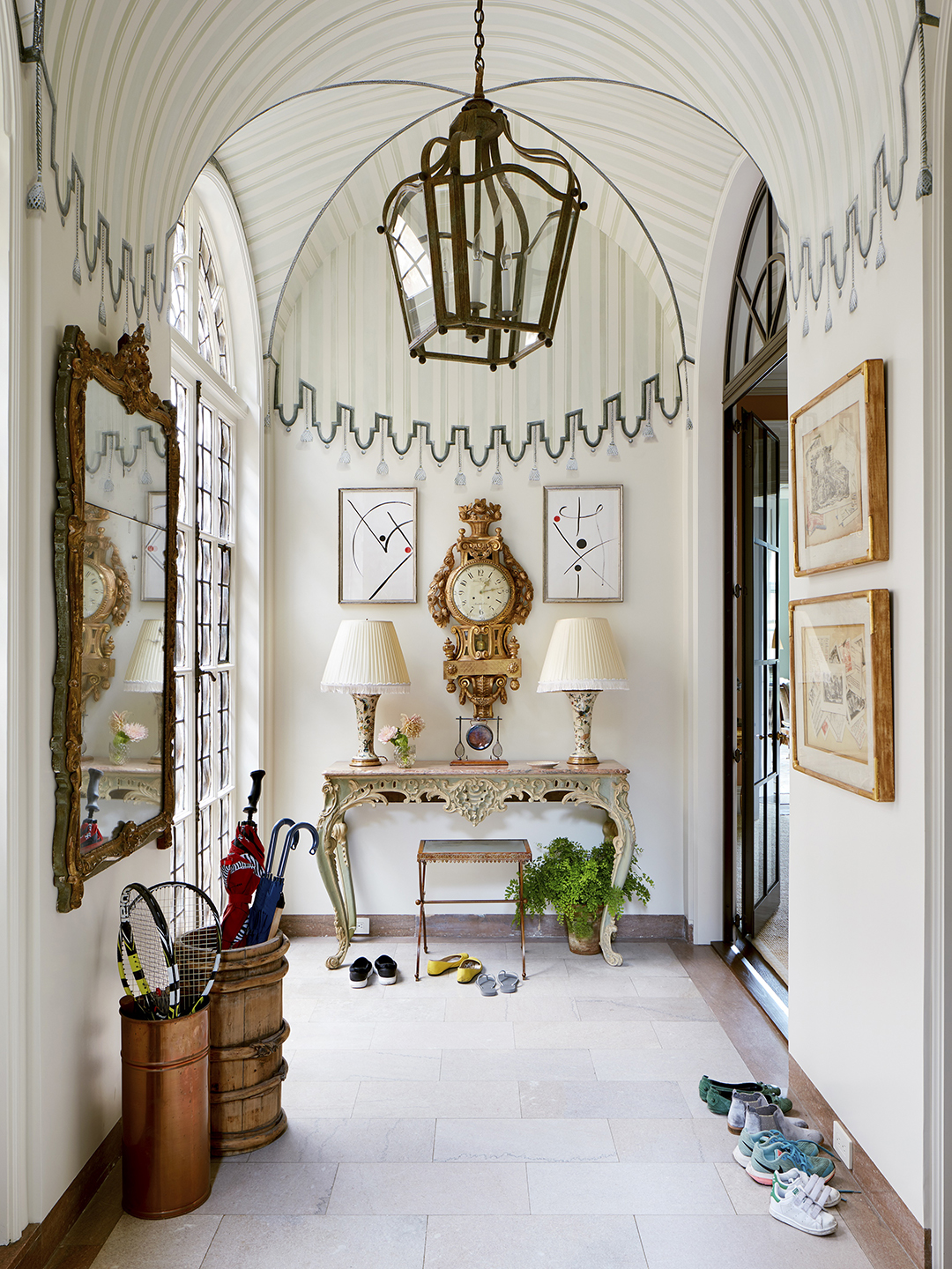 Final Images of Miles Redd and Gil Schafer project in San Francisco for Architectural Digest. Howard Christian producing and styling.