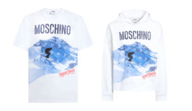 The Moschino x Snoop Dogg capsule collection.