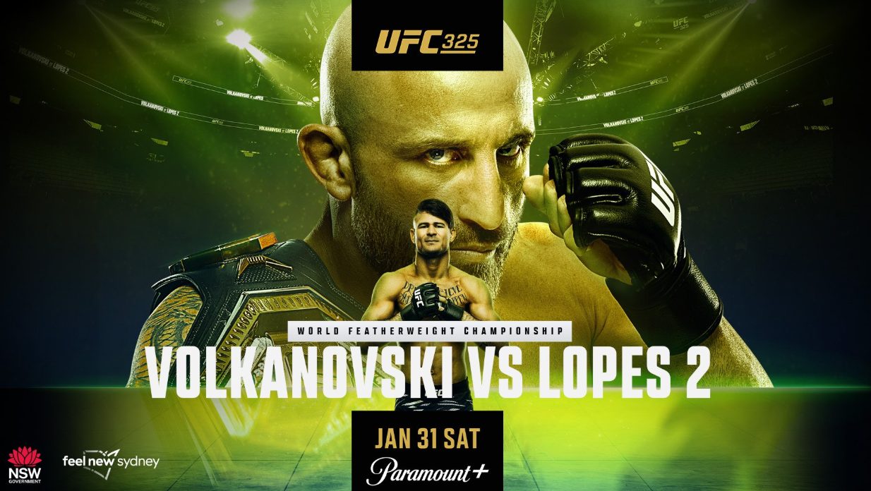 UFC 325, Alex Volkanovski, Diego Lopes, Results, Dan Hooker, UFC