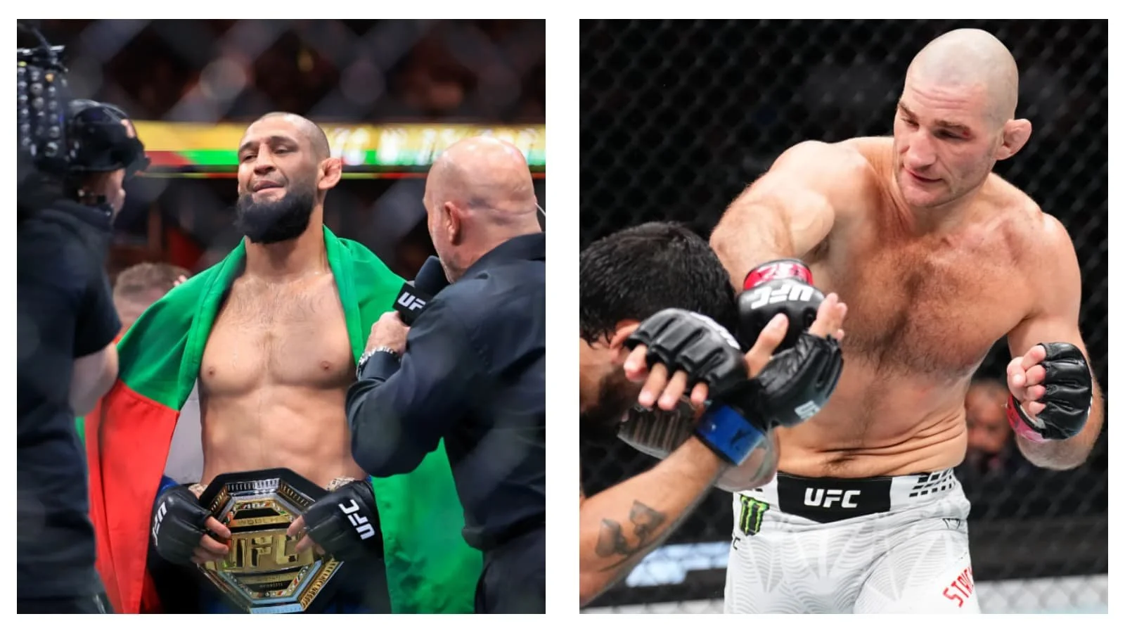 Champion Khamzat Chimaev reacts to Sean Strickland KO win over Anthony Hernandez — Sports News Blitz