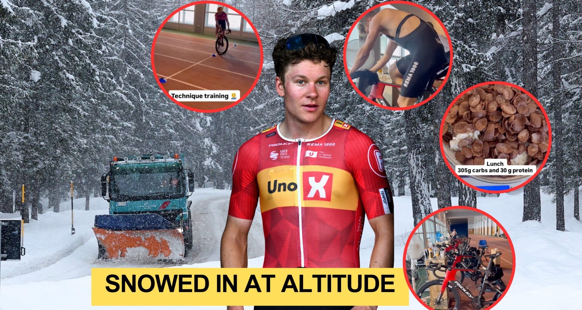 Uno-X Snowed in training camp