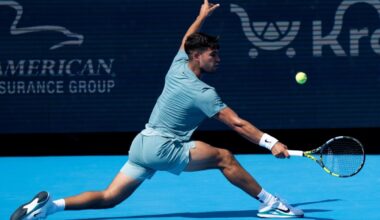 Carlos Alcaraz will be in ATP Doha action.