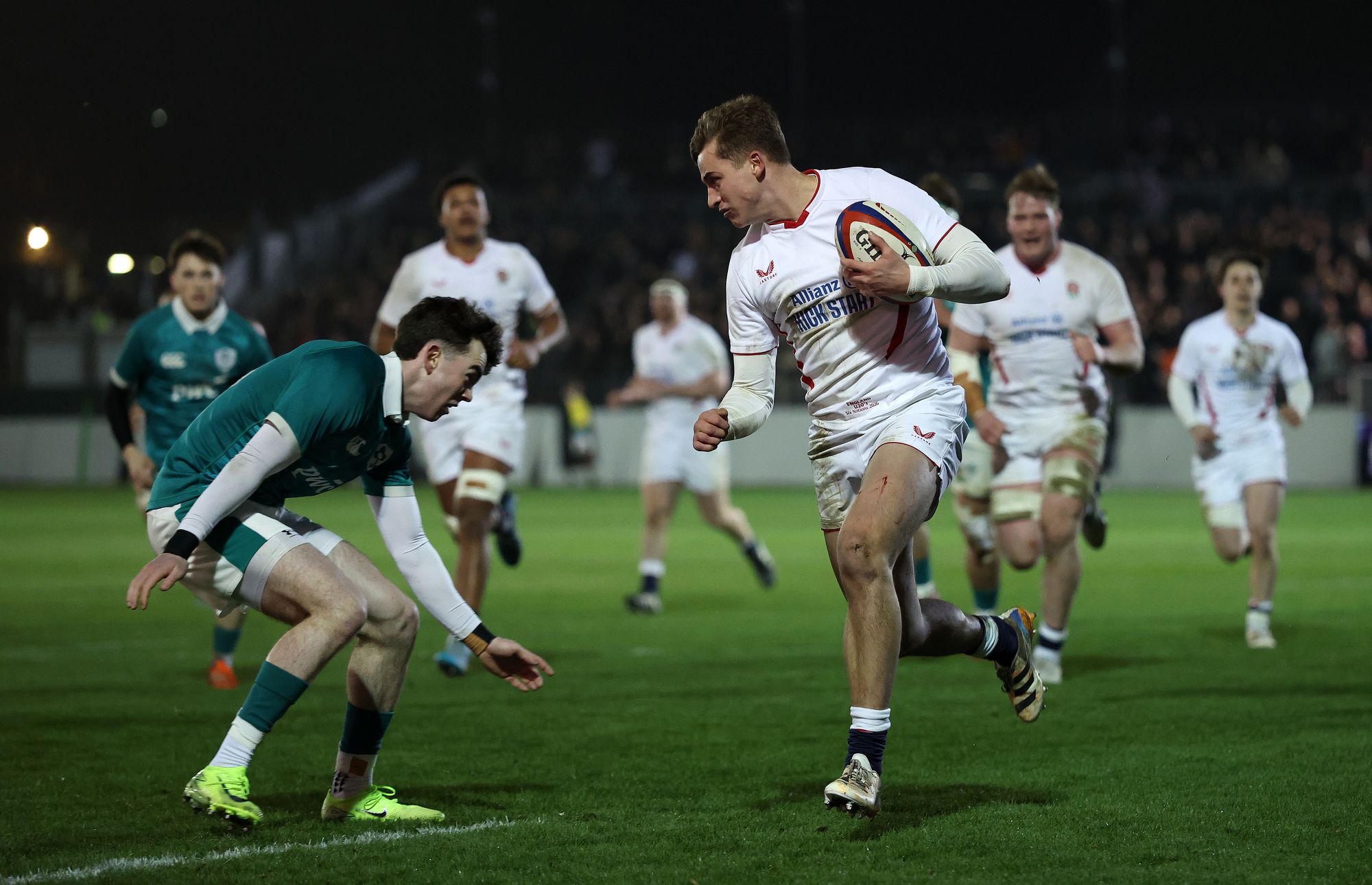 A lower tackle height will be trialled at the U20 World Cup