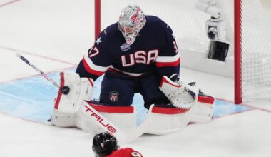 'Performance matters': U.S. hockey coach declines to name starting goalie