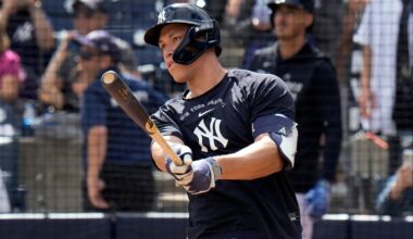 Yankees captain Aaron Judge, like many fans, stressed over team’s quiet off-season