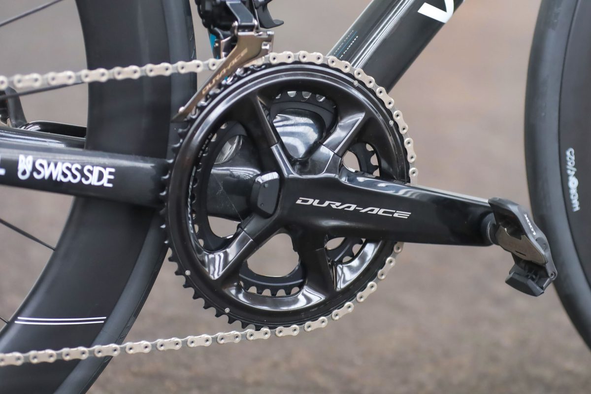 Shimano Dura-Ace FC-R9200-P power meter on Van Rysel RCR Pro