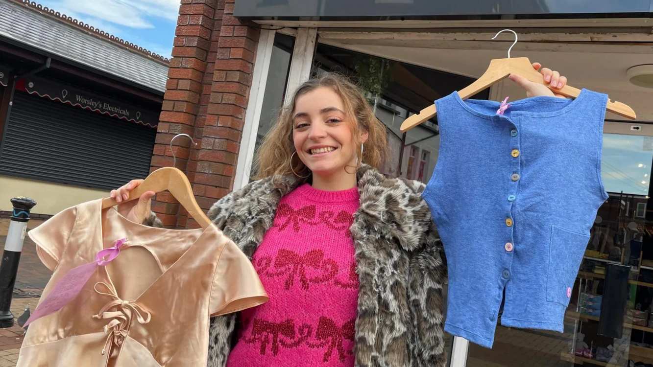 Thrift Shop Buried Under 'Rags' Gets Helping Hand from Designer Who Wants to Reduce Landfill Waste