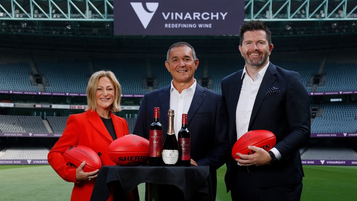 AFL partners with Vinarchy and Grant Burge Wines