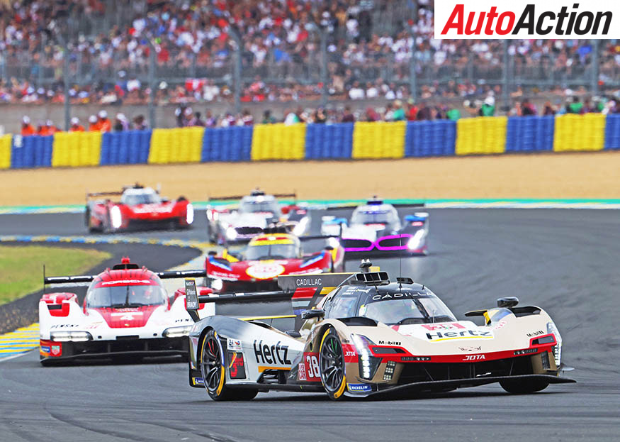 The #38 Cadillac at Le Mans in 2025