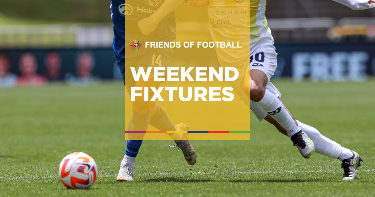 Your guide to the weekend's big fixtures ... all on one page