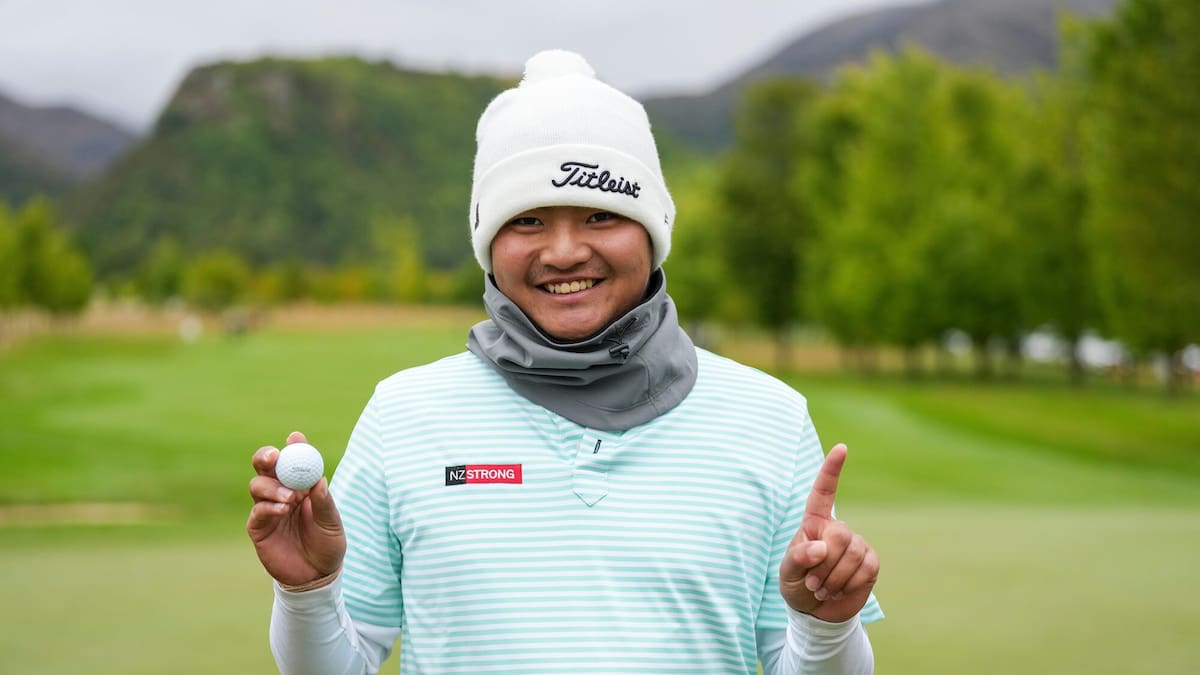Kazuma Kobori ace sparks Kiwi charge at New Zealand Golf Open before amateur surges