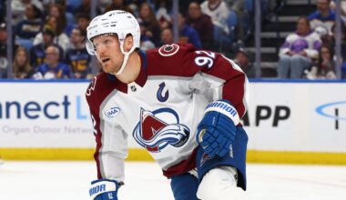 Avs’ Landeskog, Necas out Wednesday, should be ready for Olympics