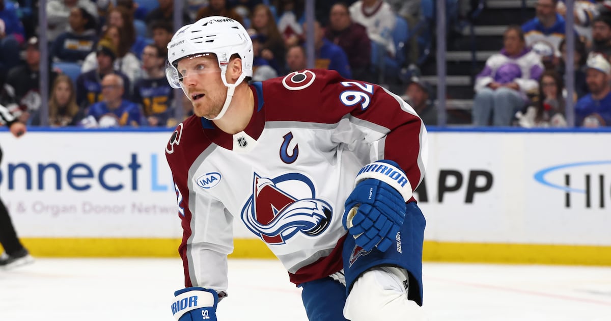 Avs’ Landeskog, Necas out Wednesday, should be ready for Olympics