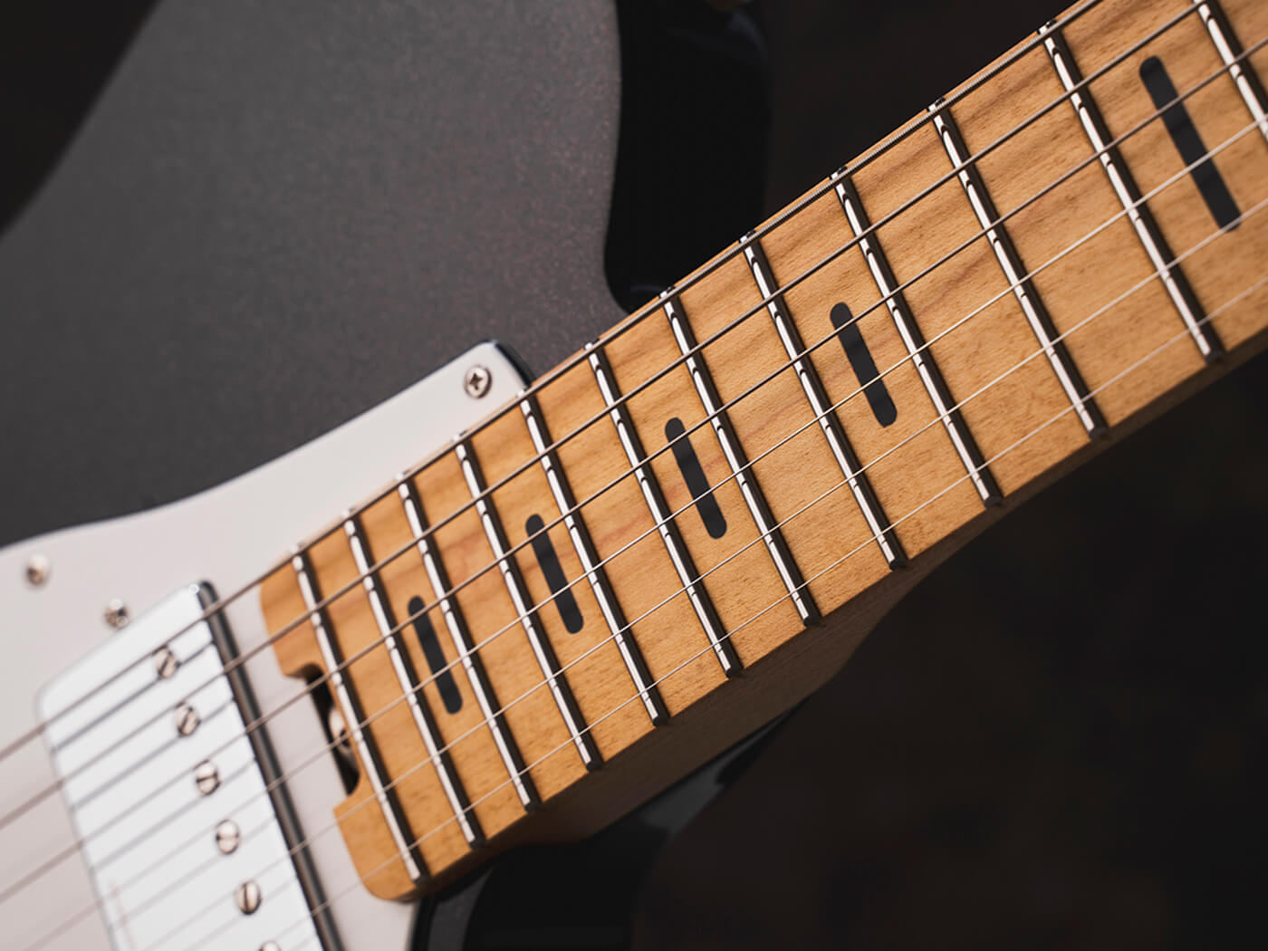 Fingerboard of the Pacifica SC Professional, photo by Adam Gasson