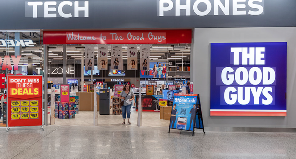 A Good Guys store front in NSW.