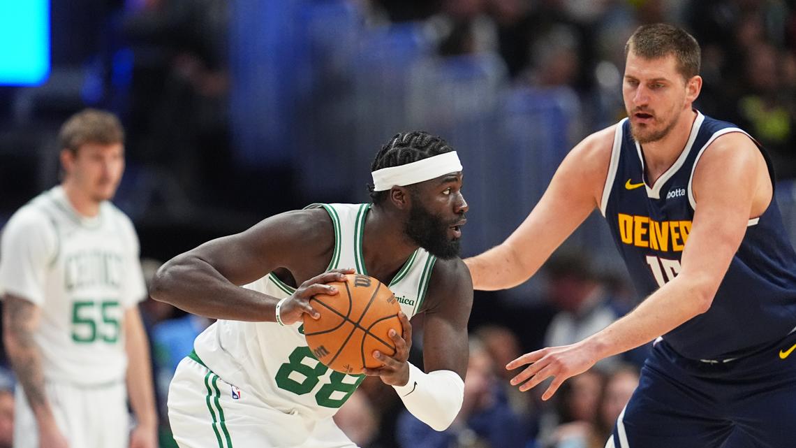 Jokic has 30 points and 12 rebounds in the Nuggets' 103-84 win over the Celtics