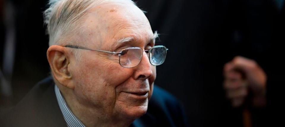 Vice Chairman of Berkshire Hathaway, Charlie Munger attends the annual Berkshire shareholders meeting in Omaha, Nebraska, May 3, 2019.