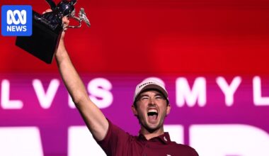 Elvis Smylie wins on LIV Golf debut in Saudi Arabia, holding off Jon Rahm under lights