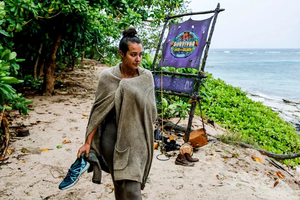 Angelina Keeley on Survivor Robert Voets/CBS/Getty