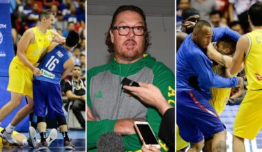 Australian Boomers vs Philippines Basketbrawl rematch preview, rematch of infamous 2017 basketball brawl, start time how to watch and live stream
