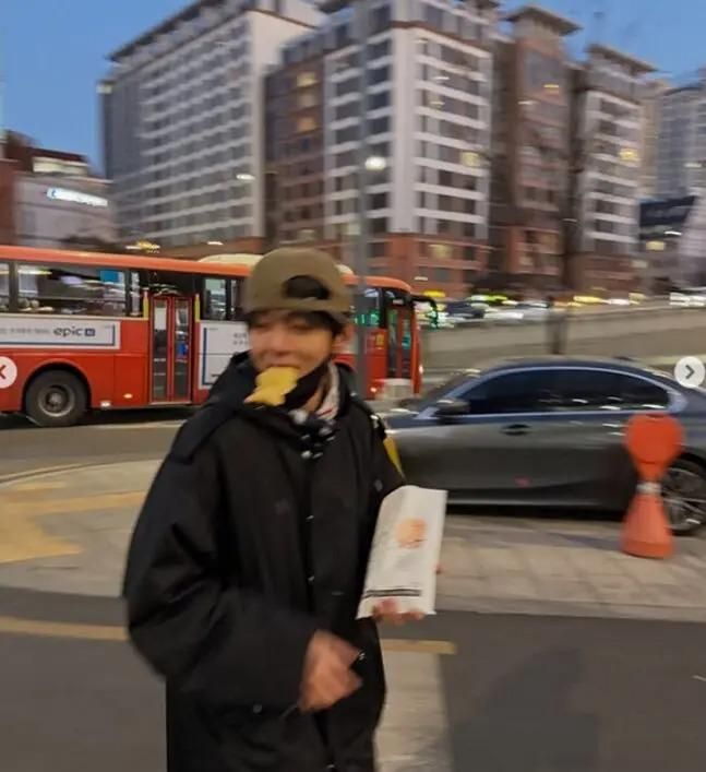 BTS' V / Captured from V's social media