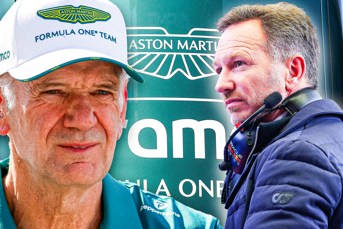 Horner, Newey, Aston Martin, socials