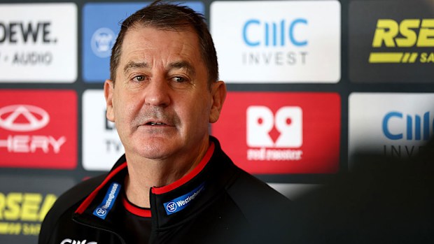 Ross Lyon, senior Coach of the Saints.