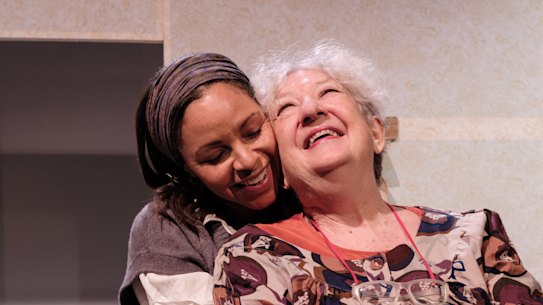 Fay Du Chateau and Annie Byron in Es & Flo