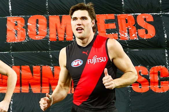 Sam Durham has committed his long-term playing future to the Bombers.