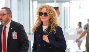 Nicole Kidman spotted at Sydney Airport wearing stylish Chanel outfit