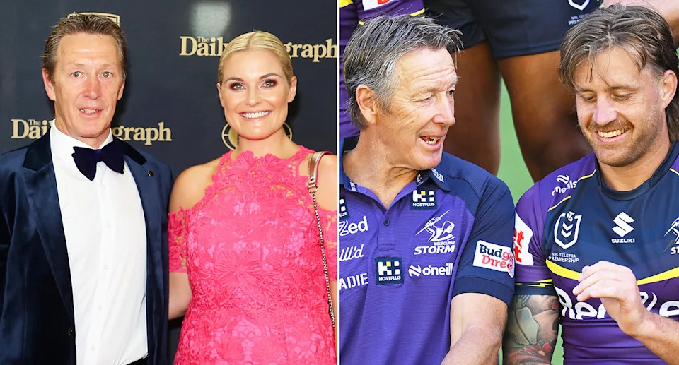 Melbourne coach Craig Bellamy has put to bed the idea of moving to the Gold Coast to be closer to his family after signing a two-year extension with the Storm. Pic: Getty
