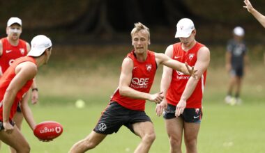 Swans forward Max King ruled out for six months, back injury, Craig McRae extended leave, Gold Coast Suns position changes, Wil Powell midfield