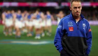 AFL news 2026: The top 10 coaches, key players and league executives under the most pressure in 202,6, including Alastair Clarkson, Michael Voss and Tom De Koning