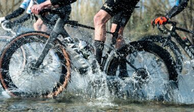 New Factor gravel bike spotted in the wild, and it looks to have what the current Ostro Gravel dearly needed